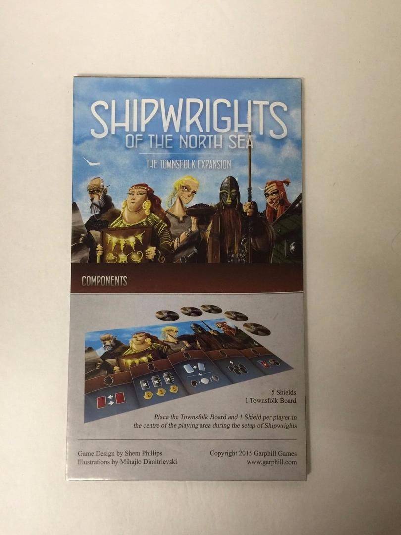 Shipwrights Of The North Sea - The Townsfolk Expansion