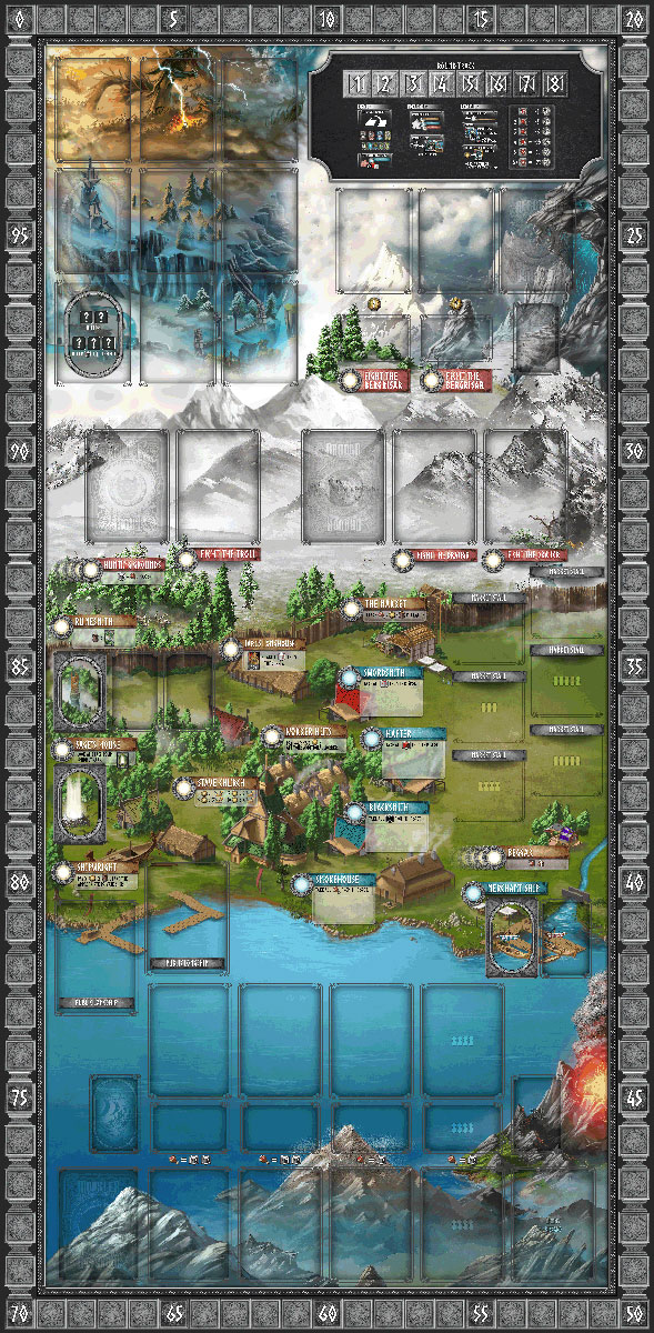 Champions of Midgard : Playmat