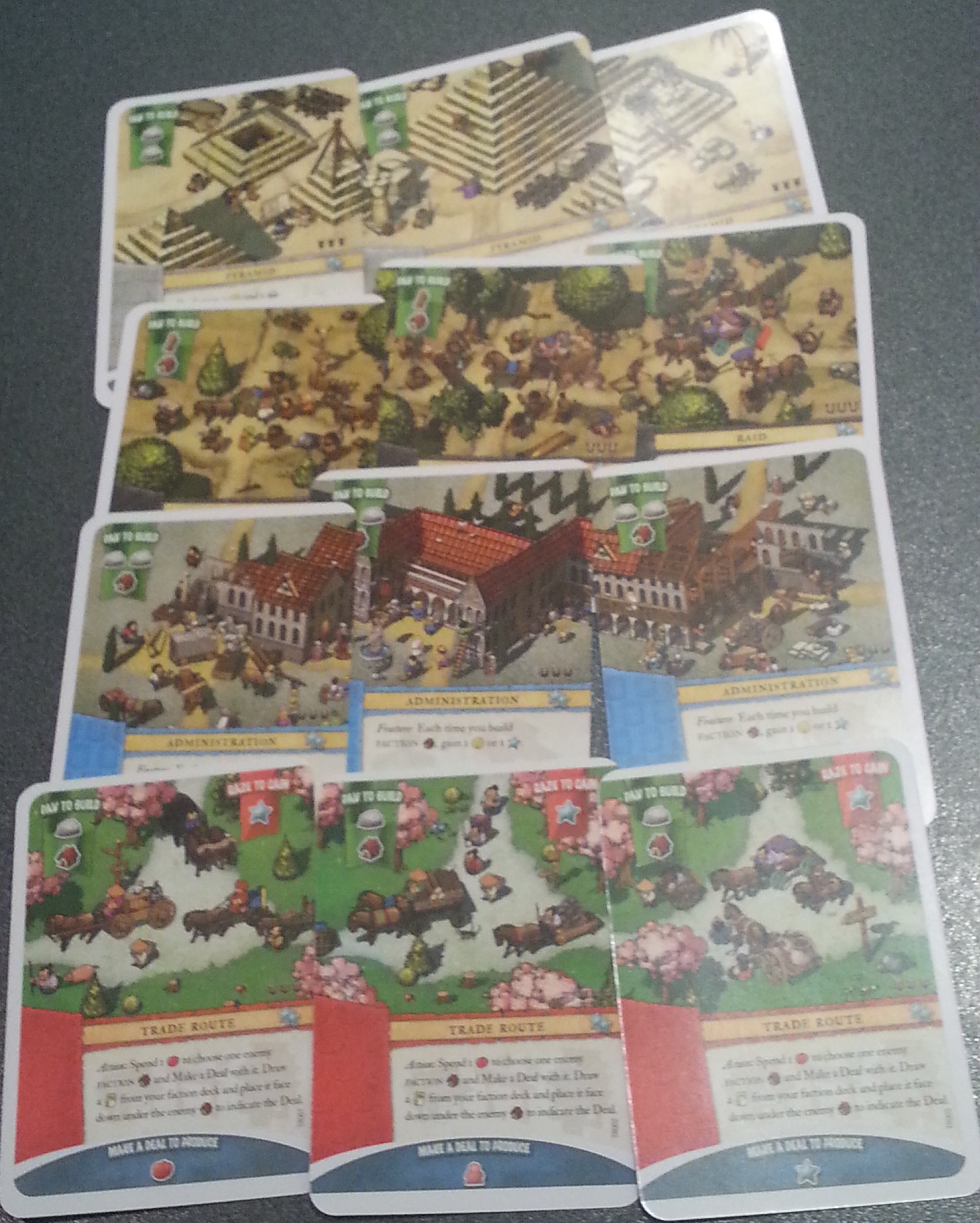 Settlers / Imperial Settlers : Naissance d'un Empire - Panoramic Cards