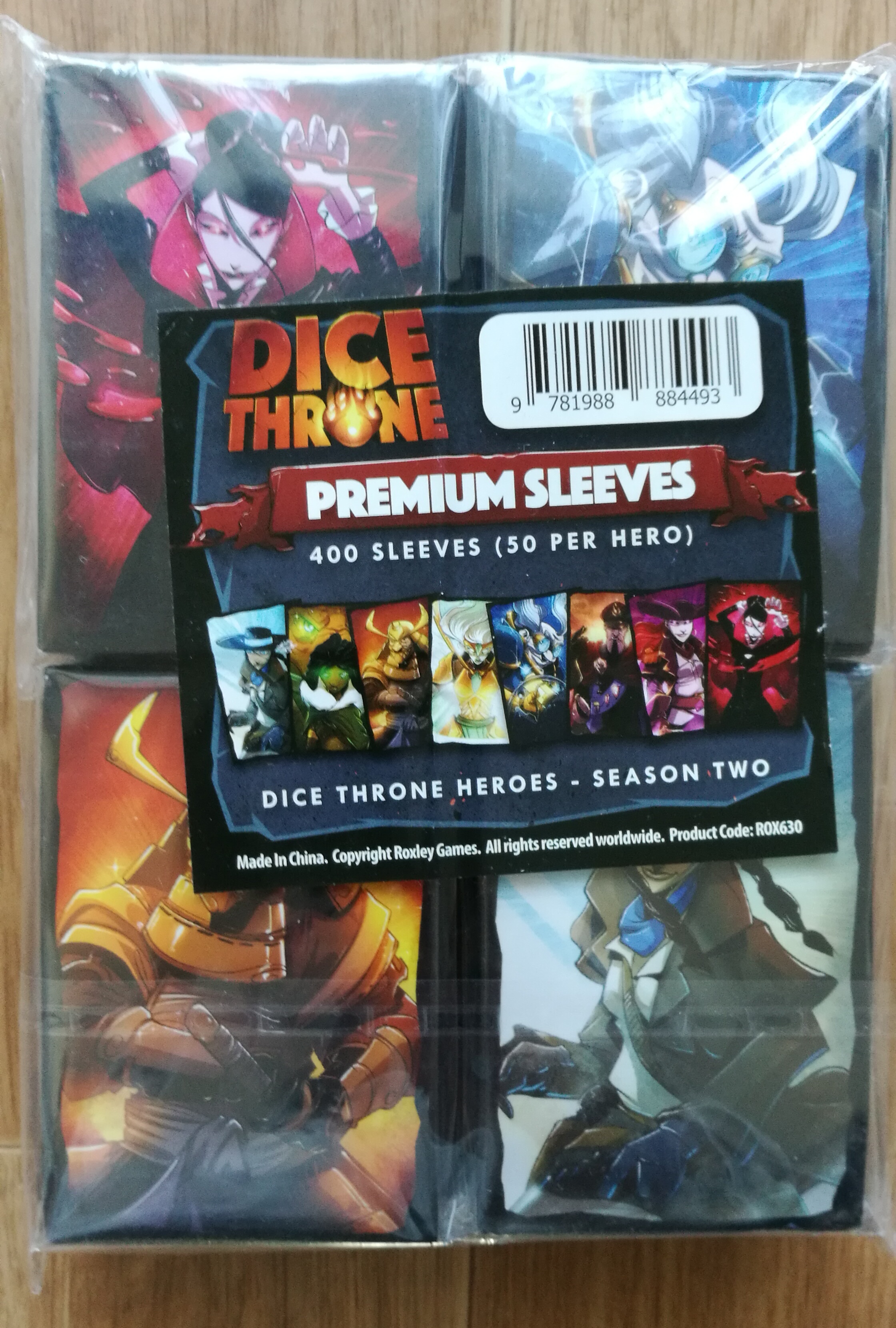 Dice Throne: Season Two - Card sleeves