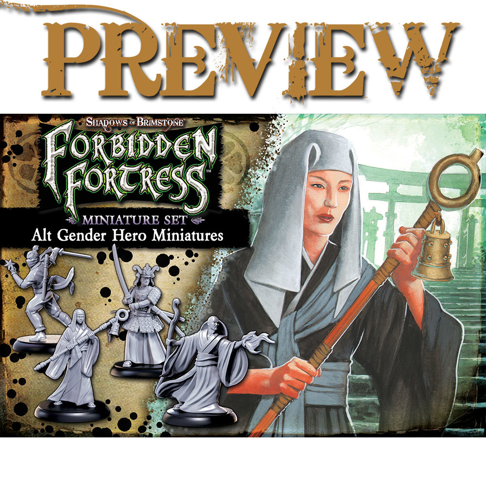 Forbidden Fortress - Alternate Gender Hero Miniatures