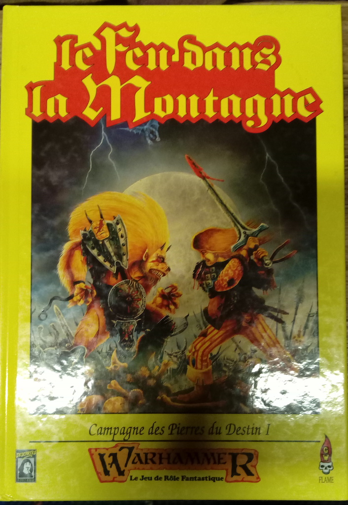 Warhammer JDR - le feu dans la montagne