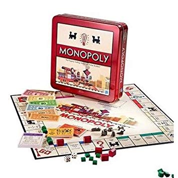 Monopoly Nostalgie 1950 Boite métallique