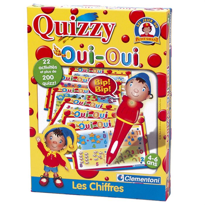 Quizzy Oui-Oui - Les chiffres - Les jeux du Petit Savant