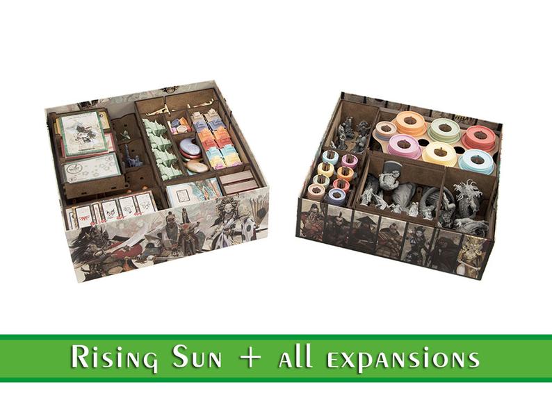 Rising Sun - organisateur / insert bois pour toutes les extensions