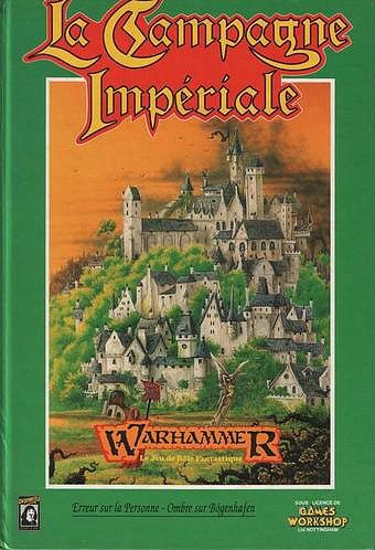 La Campagne Impériale - Warhammer Jeu de Rôle 1ère Edition