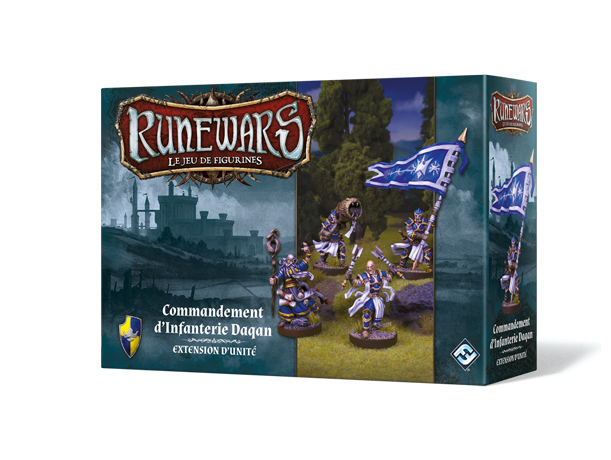 Runewars : Le Jeu De Figurines - Commandement d'Infanterie Daqan