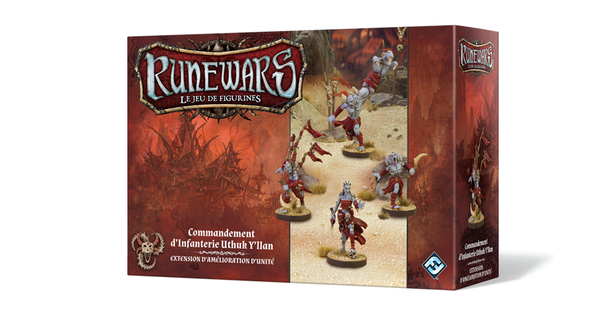Runewars - Le Jeu de Figurines : Commandement D'infanterie Uthuk Y'llan