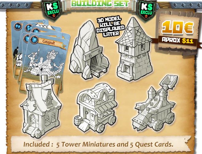 Age of towers : Building set