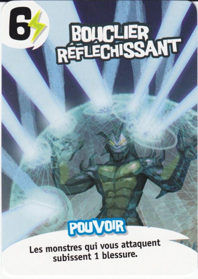 King of Tokyo - Carte promo Bouclier Réfléchissant King of Tokyo - Carte promo Bouclier Réfléchissant