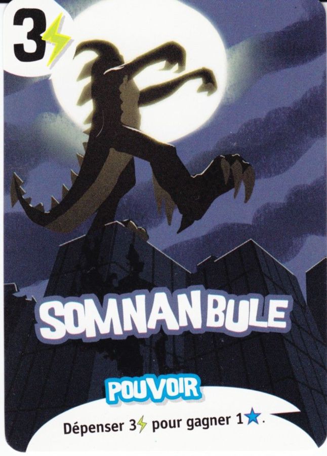 King of Tokyo - Carte promo Somnambule King of Tokyo - Carte promo Somnambule