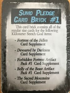 Forbidden fortress - sumo pledge card brick 1