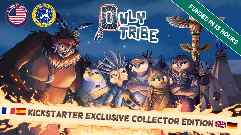 Owly tribe - Edition kickstarter