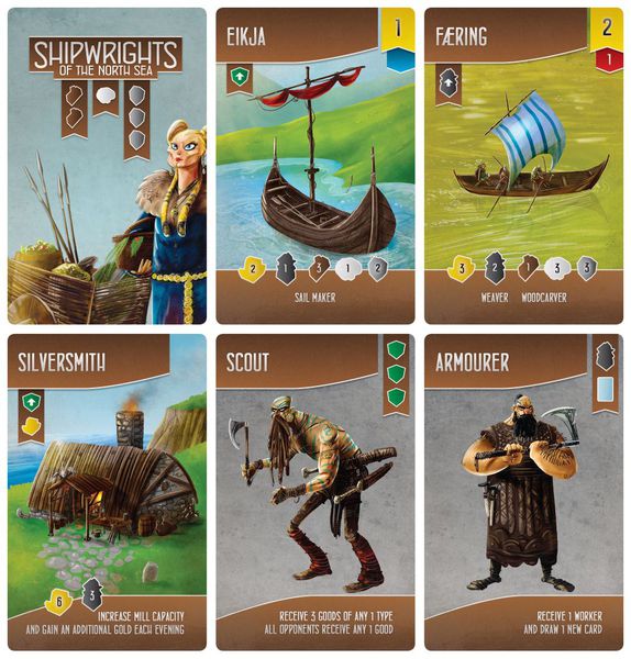 Shipwrights of the North Sea - Runesaga extra cards