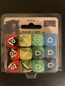 Massive Darkness - Marble Dice