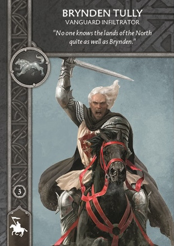 A Song Of Ice And Fire: Tabletop Miniatures - Brynden Tully - Général à cheval