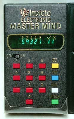 Electronic Master Mind de voyage