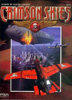 Crimson skies