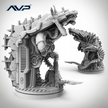 AVP The hunt begins 2nd edition - AVP Alien Queen Unicast