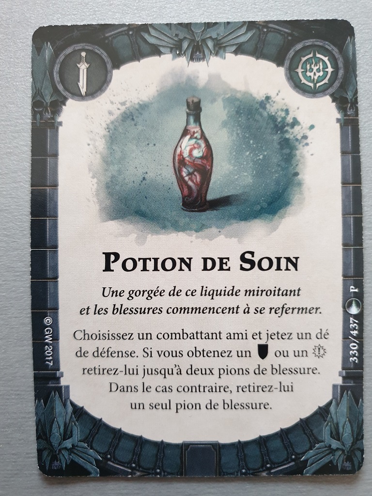 Warhammer Underworlds - Potion de Soin White Dwarf