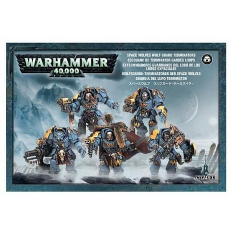 Warhammer 40.000 - Escouade de terminator gardes loups