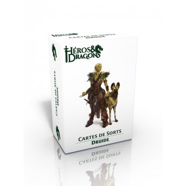 Héros & Dragons - Cartes de sorts : Druide