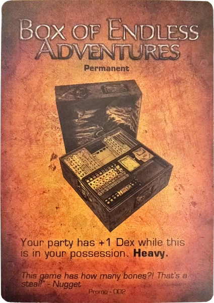 Too Many Bones - Box of Endless Adventures Promo Card