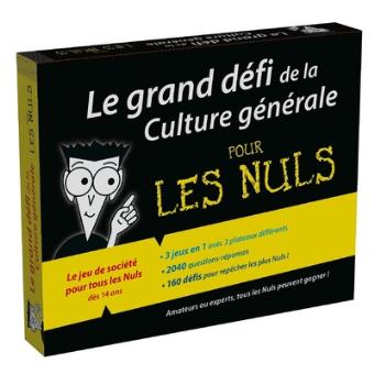 Le grand défi de la culture générale pour les nuls