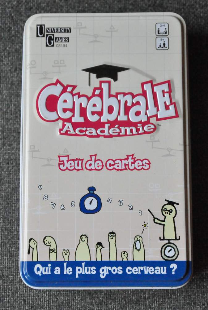 Cérébrale académie - jeu de cartes