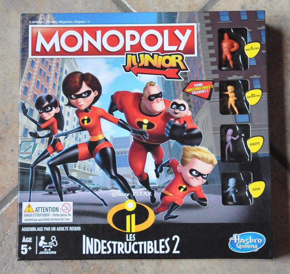 Monopoly junior - Les indestructibles 2