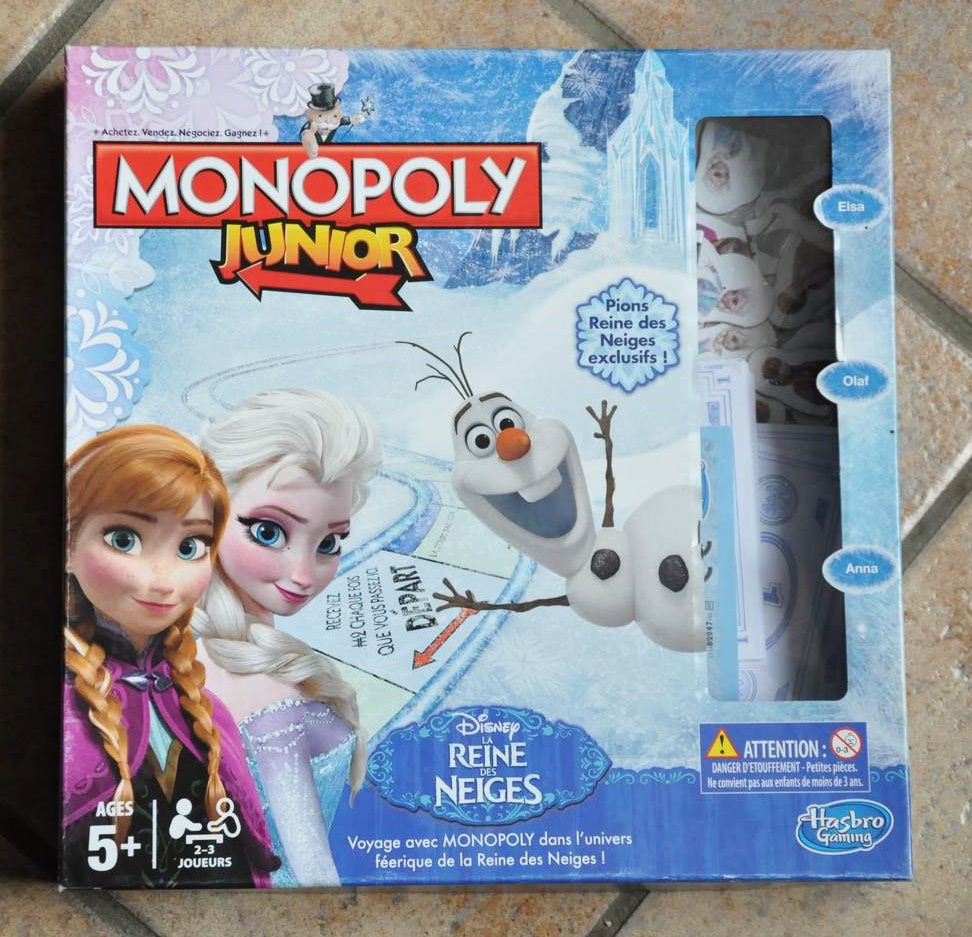 Monopoly Junior - La reine des neiges