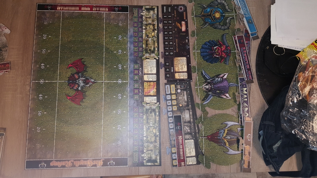 Bloodbowl - Terrain personnalisé