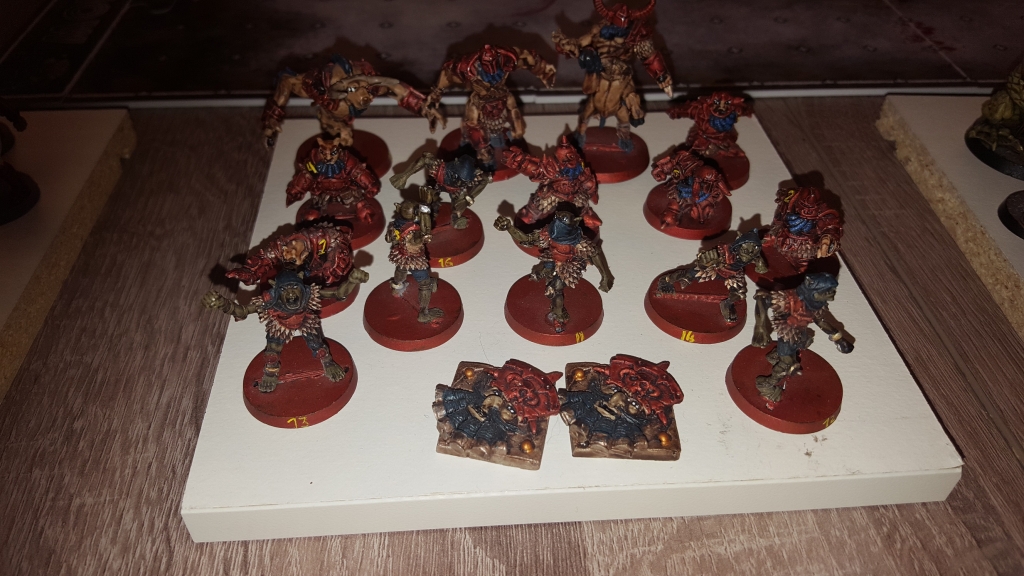 Bloodbowl - Equipe Nains du chaos