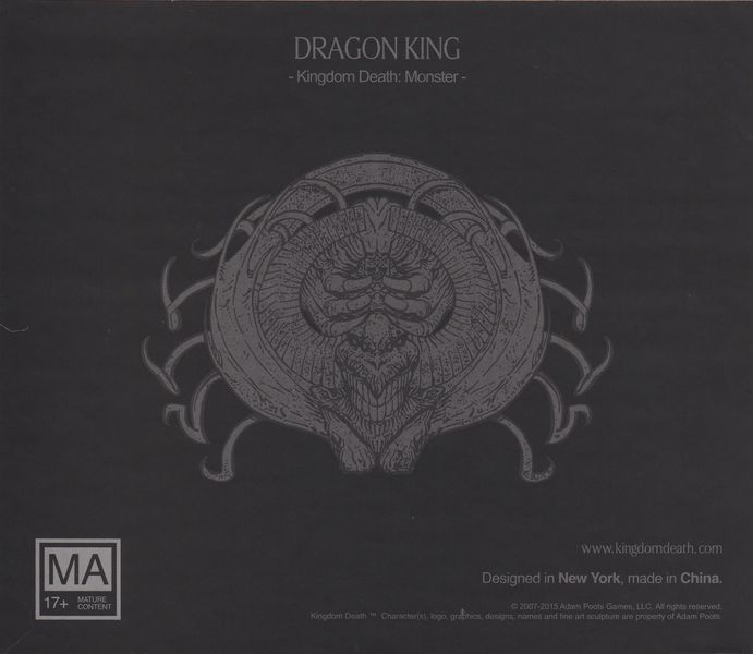 Kingdom Death: Monster - Dragon King