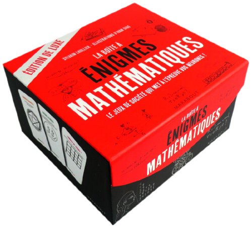 La boîte à énigmes mathématiques - édition deluxe