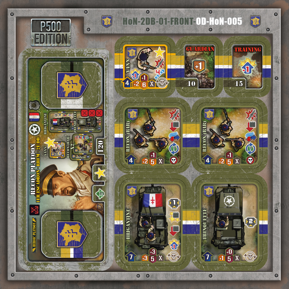 Heroes of Normandie : 2nd DB Heroic Platoon