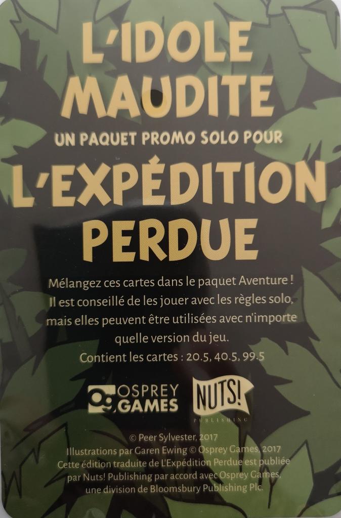 L'Expédition Perdue : L'idole Maudite