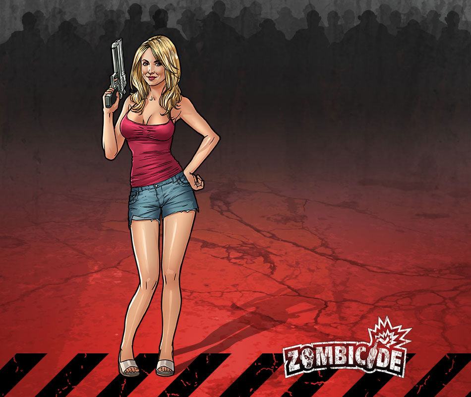 Zombicide - Nikki The gator wrangler