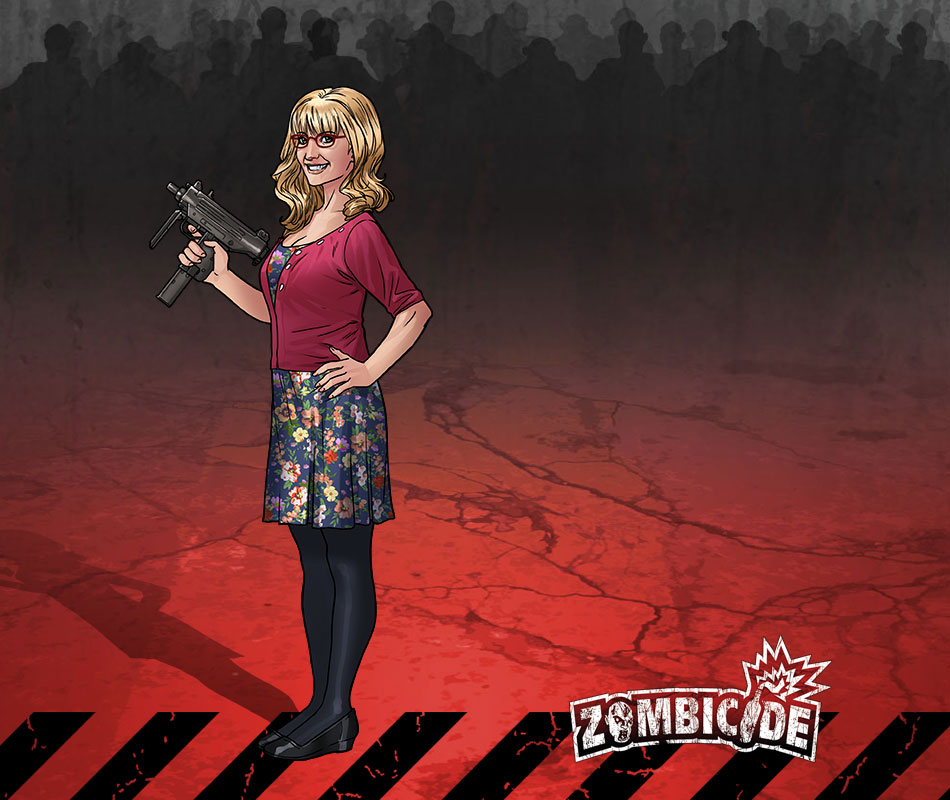 Zombicide - Miss Trish The kindergarten teacher