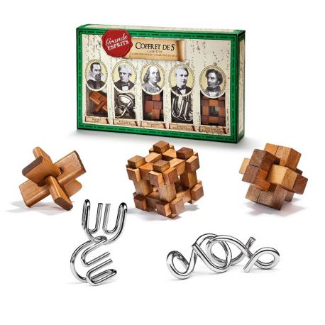 coffret de 5 casse-têtes