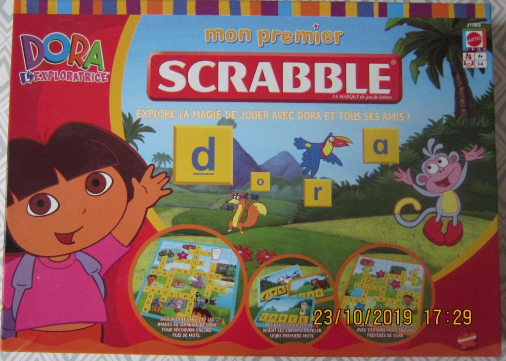 mon premier scrabble dora l'exploratrice