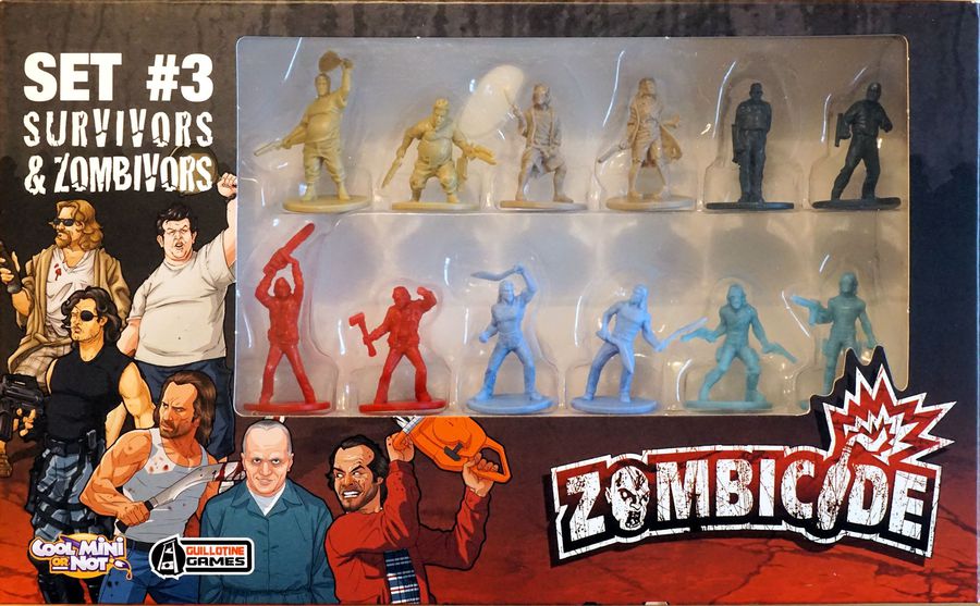 Zombicide - Set #3 - Survivors & Zombivors