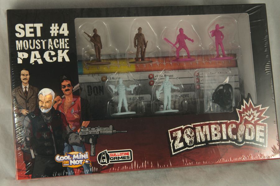 Zombicide - Set #4 - Moustache Pack #1