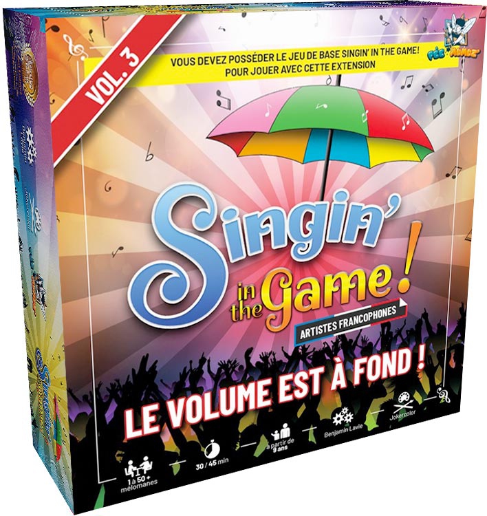 Singin' in the Game! : Le volume est à fond !