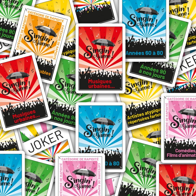 Singin' in the Game! : Mini extension de 55 cartes