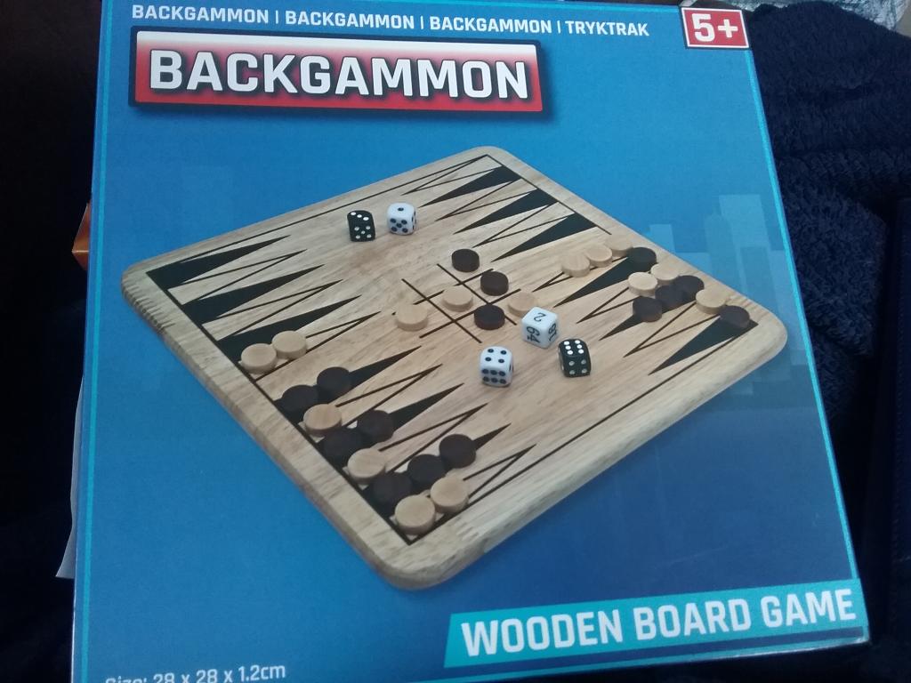 Backgammon en bois