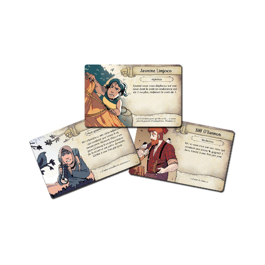 Discover - Terres Inconnues - Sets de Cartes Personnages