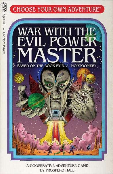 Choose your own adventure: war with the evil power master