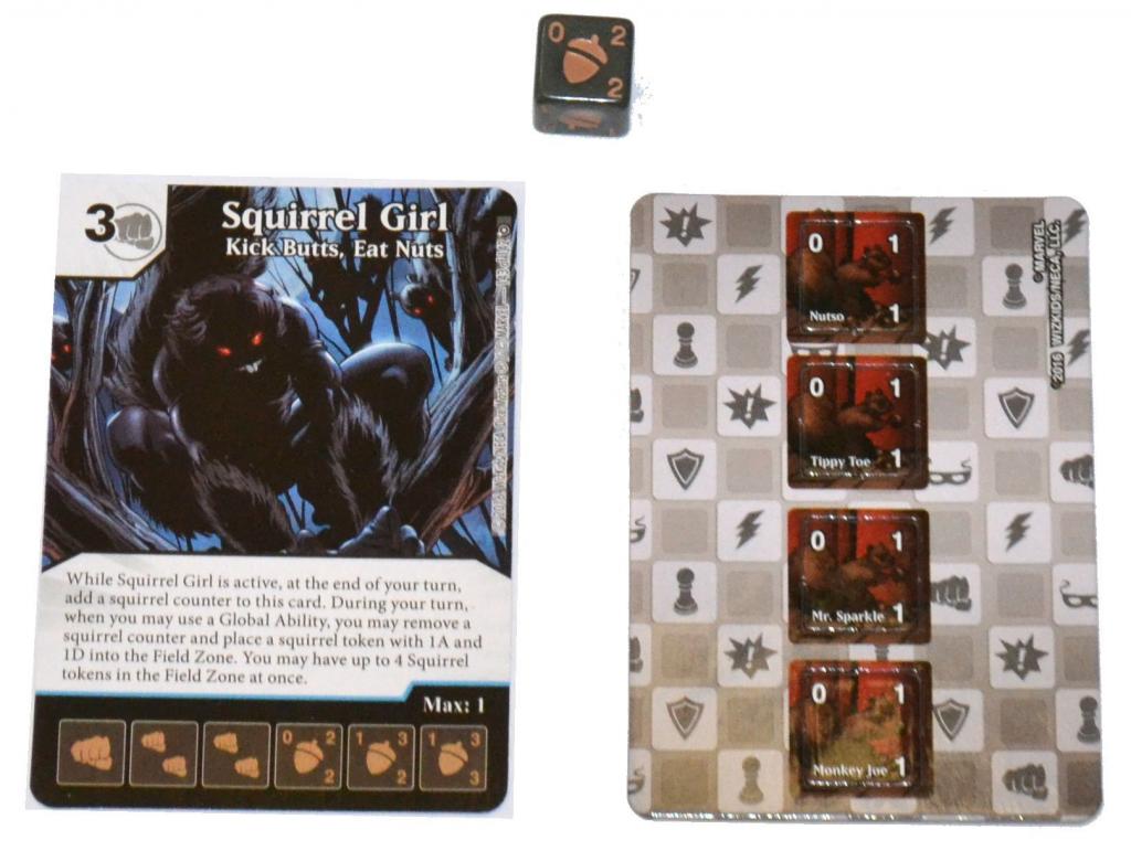 Marvel Dice Masters - Civil War - Squirrel Girl