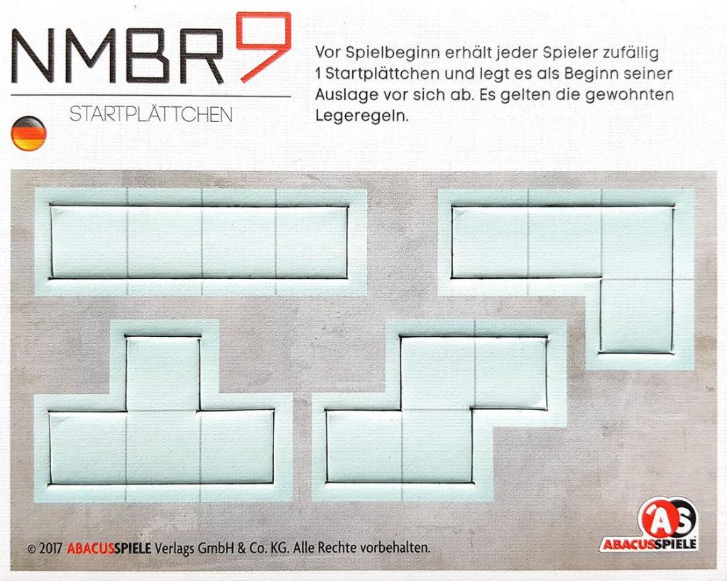 NMBR9 - Starting Tiles